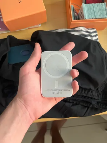 carregador portatil mag safe apple