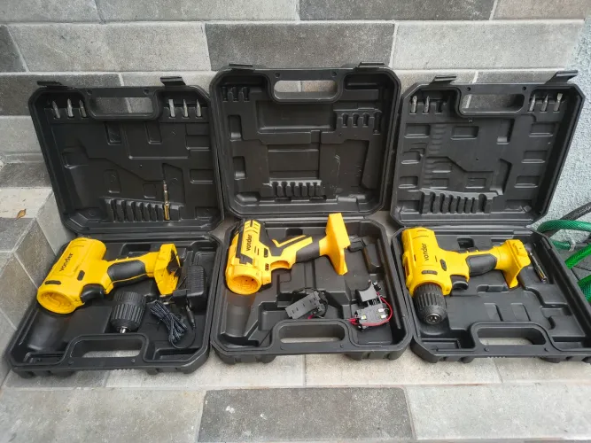 3 Carcaças parafusadeira Vonder 12v