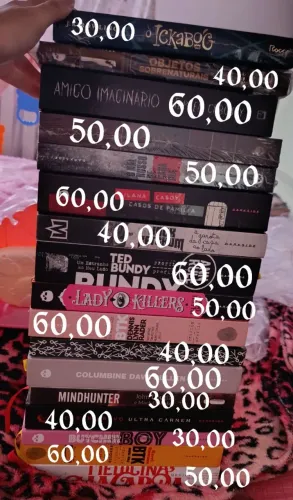 Livros Diversos , Preços Variados (Darkside e outros)