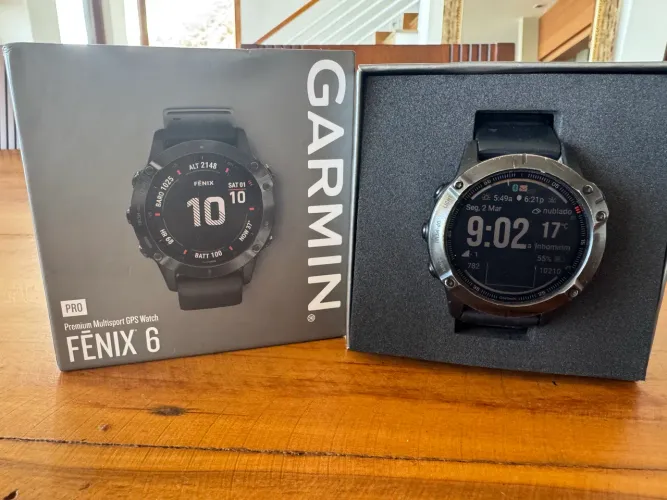 Garmin Fenix 6 Pro + Garmin Edge 130