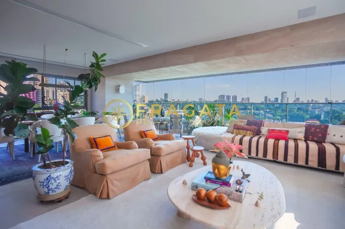Apartamento com 3 dormitórios sendo todos suítes, 3 salas, 3 vagas - Higienópolis | São Pa