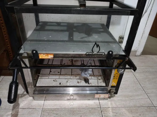 Forno a gás metalmaq 80x60 