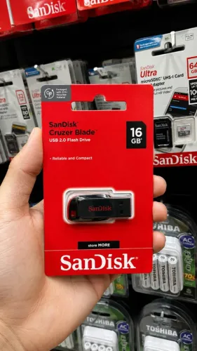 Pen Drive SanDisk Original Disponivel 16,32,64 e 128gb NOVO, LACRADO!