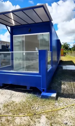 Casa Modular , Módulo tipo Casa Contêiner, feito a seu gosto , todo em vidro e aço