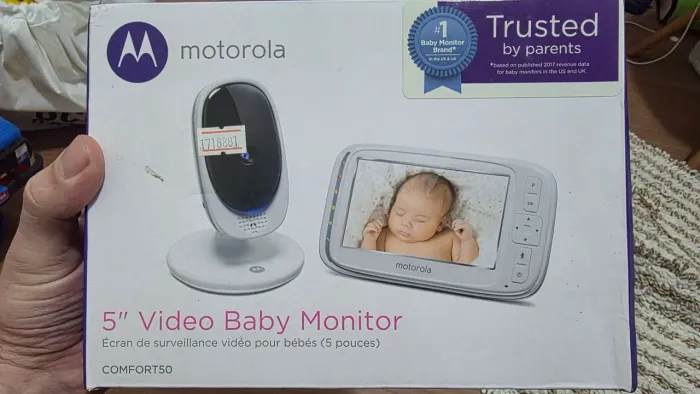 Babá Eletrônica Motorola Comfort50 - Tela 5"