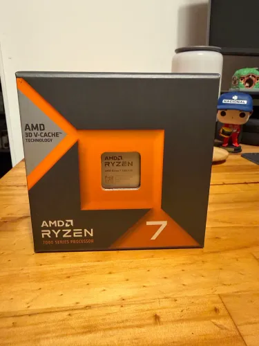 Processador 7800x3d Novo lacrado c NF