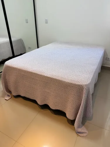 Cama box casal com colchão Herval