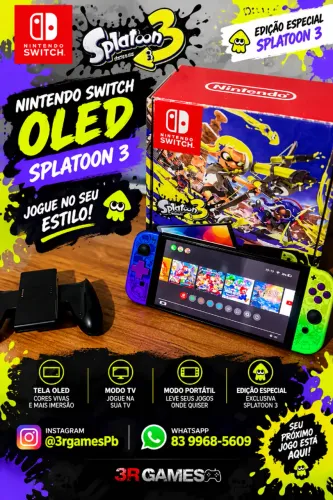 switch oled splatoon 3