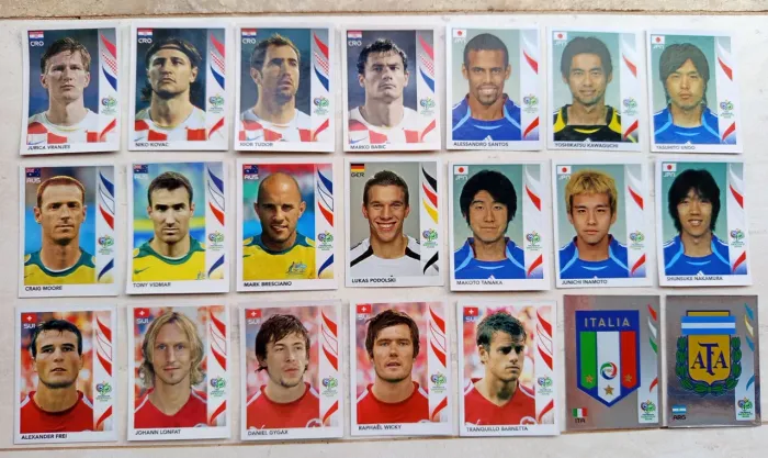 Figurinhas da Copa 2006