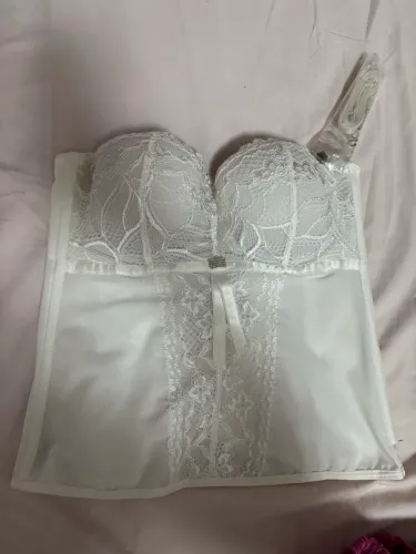 Corset Corselet Branco novo com etiqueta demillus