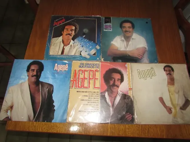 Disco Vinil lote Agepê