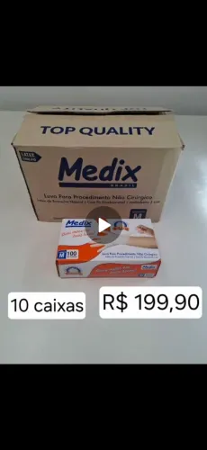Dinheiro.  Caixas De luvas M medix com pó. Entrego somente em mogi das cruzes 