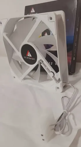 Ventoinha Branca Acegeek 120mm