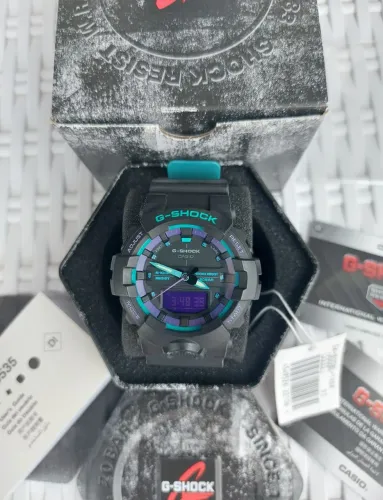 G-Shock GA-800BL-1A Novo Praticamente, Completo 