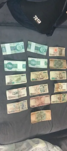 Notas de cruzeiros antigas