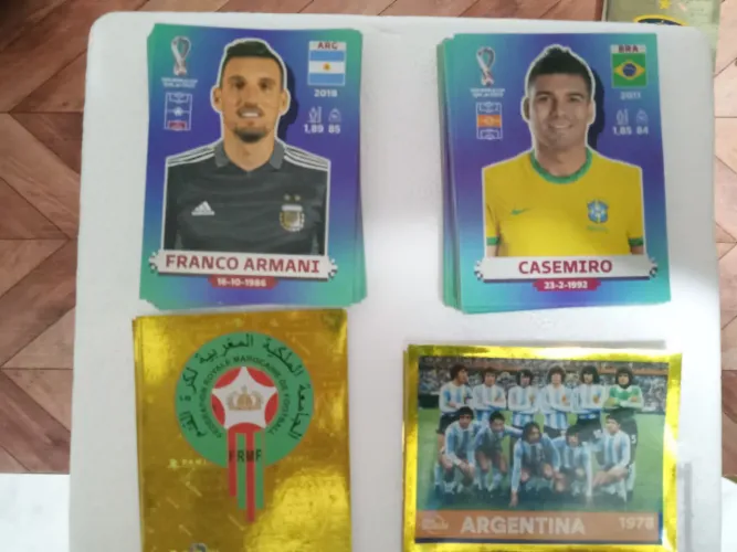 Figurinhas Copa do Mundo 2022