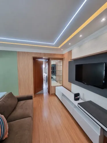 Apartamento mobiliado 3 quartos, 90 m², 2 vagas no Guará II