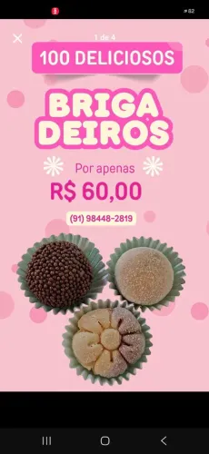 Vendo Cento de Brigadeiros