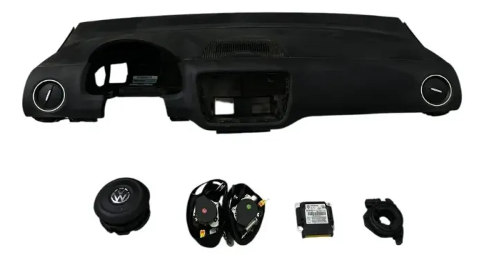 Kit Airbag Completo Volkswagen Up 2017/2018 Preto