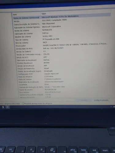 Notebook Dell Vostro 3401 i5 12Ram