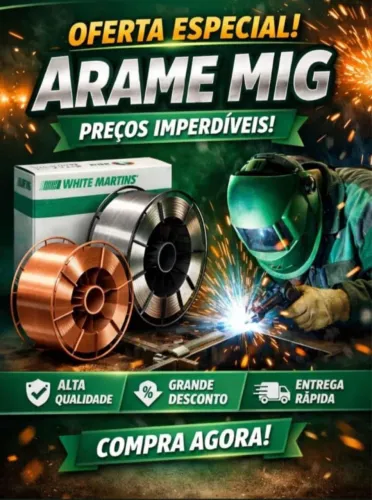 Arame Mig White Martins