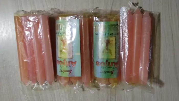 Velas rosas 
