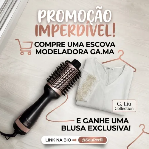 Escova modeladora 