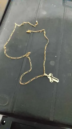 Cordão foleado 18k
