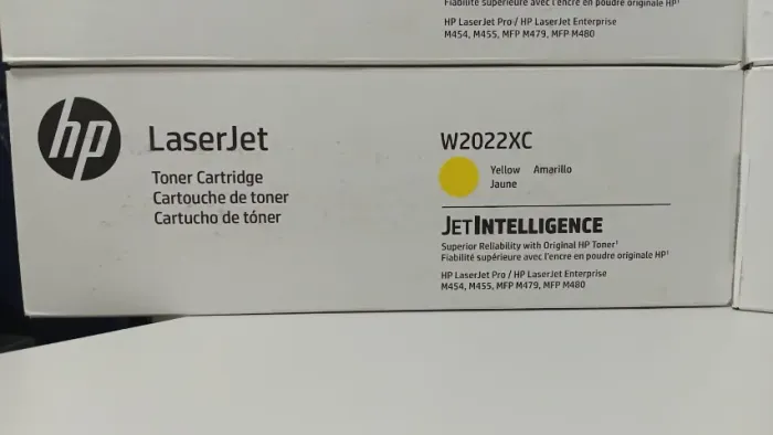 TONER HP W2020XC PRETO/W2021XC CIANO/W2022XC AMARELO/W2023XC MAGENTA