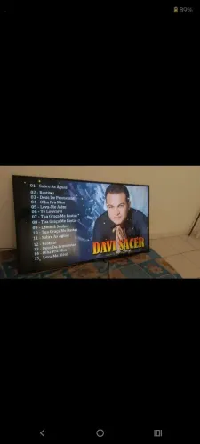 Vendo uma TV de 55 polegadas Sony toda conservada nunca foi na assistência tiver interesse
