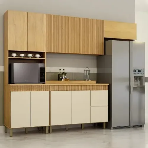 Armário de Cozinha Modulado 4Peças Luxo. Produto Novo Direto da Fábrica P/Sua Casa.