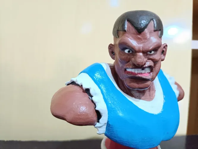 Busto Balrog Street Fighter