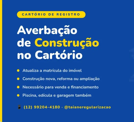 Averbação em cartório 
