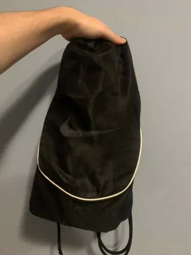 bolsa saco nike preta original usada academia treino