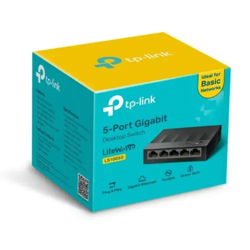 Switch TP Link 5 portas gigabit