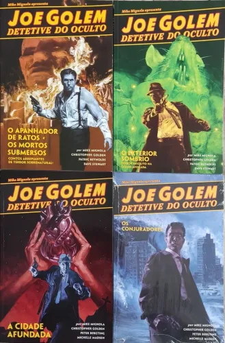 Joe Golem Detetive Do Oculto 4 Volumes
