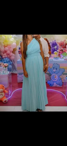 Vestido longo de festa - Tam G