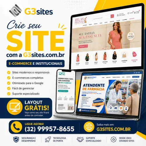Criação de Sites Institucionais