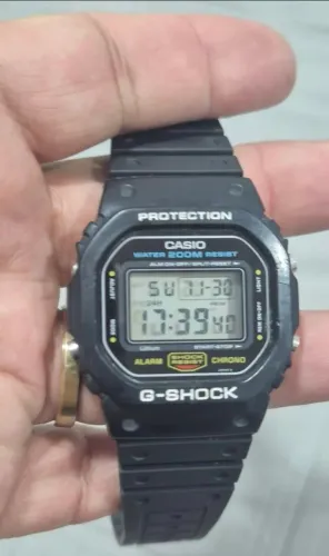 Relógio CASIO  GSHOCK  DW-5600   -   FUNDO ROSCA