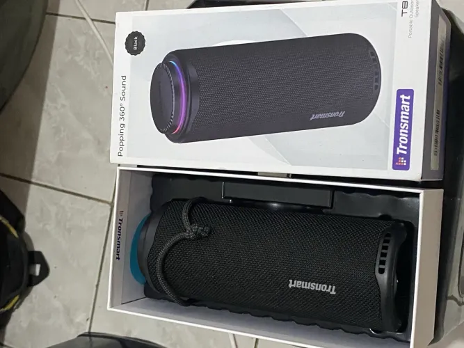 Caixa de Som Portátil Tronsmart T8 Potência e Imersão 360°