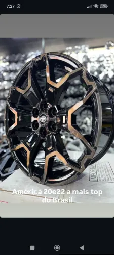 roda 22 americana <br>6x139 <br>ranger s10 Hilux sw4 h9 Mitsubishi etc