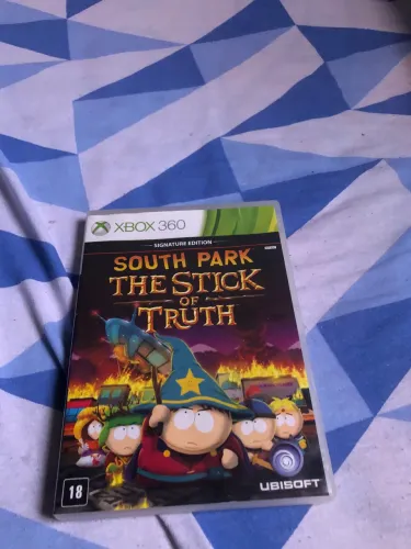 Xbox 360 super slim + jogo south park