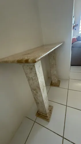 APARADOR DE PEDRA BEGE - ESTILO CLÁSSICO E ELEGANTE