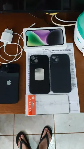 iPhone 14 Plus 128GB Meia Noite Original Completo
