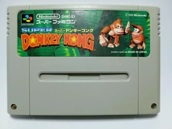 Super Donkey Kong Super Nintendo Famicom Original japonês