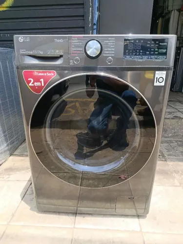 Vendo lava e seca LG inverter 11kg com 3 meses de garantia
