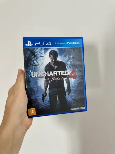 Uncharted Ps4 jogo impecável