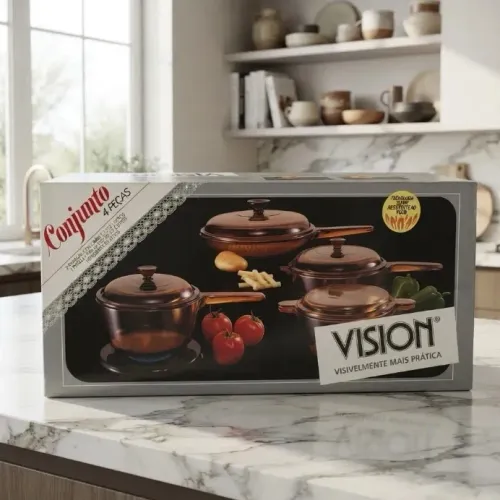 Jogo De Panelas De Cozinha Visions