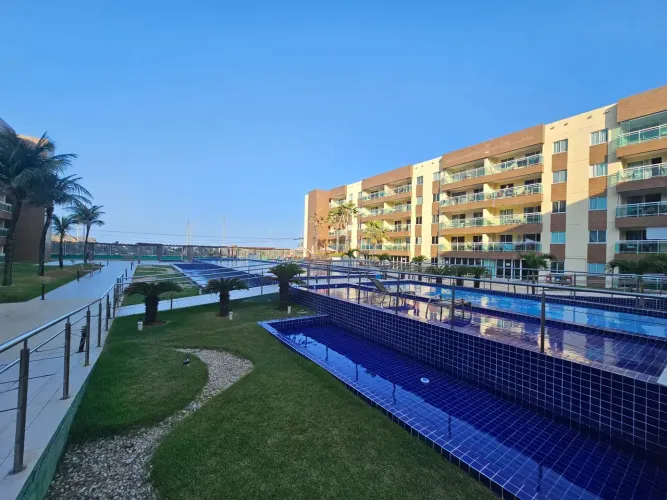 Flat vista mar com 40 m² no VG FUN