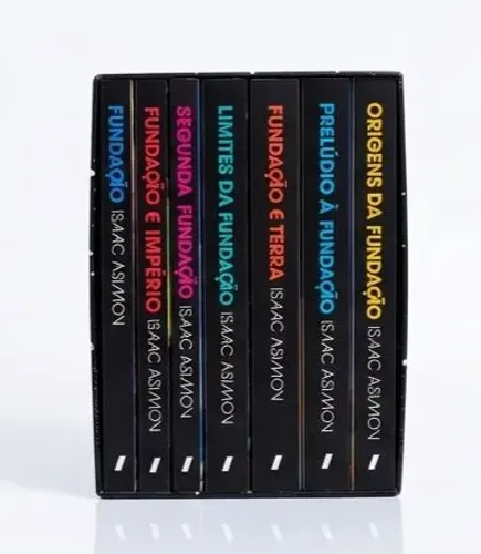Box Trilogia Fundação + Livros Adicionais - Isaac Asimov (7 Livros)